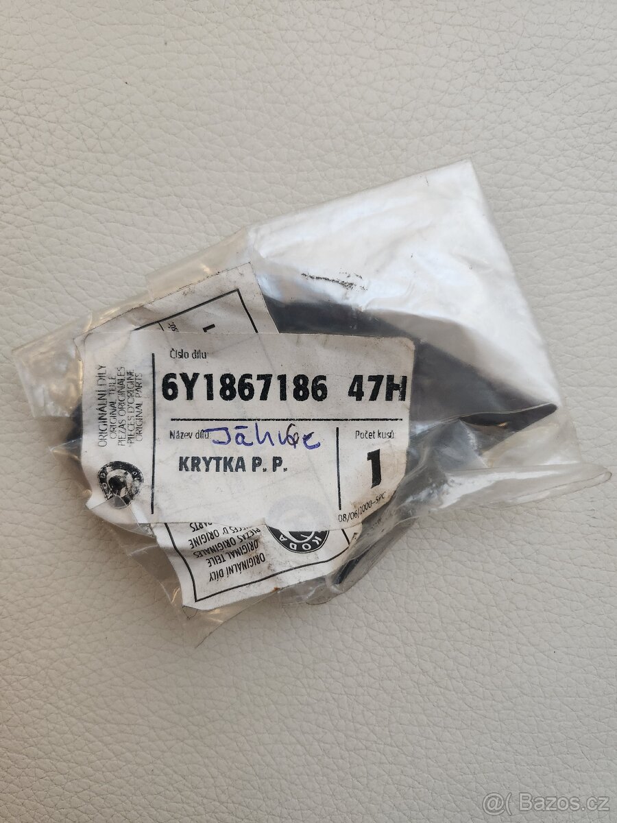 Škoda Fabia krytka čalounění dveří 6Y1867186