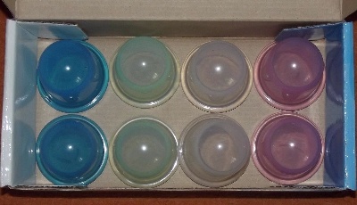 Sada silikonových anticelulitiových masážních baněk