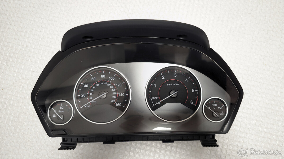 Budíky BMW F30, F31, F32, F33, F34, F36 na ND