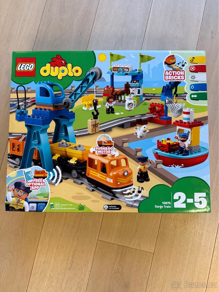 LEGO duplo 10875 Nákladní vlak