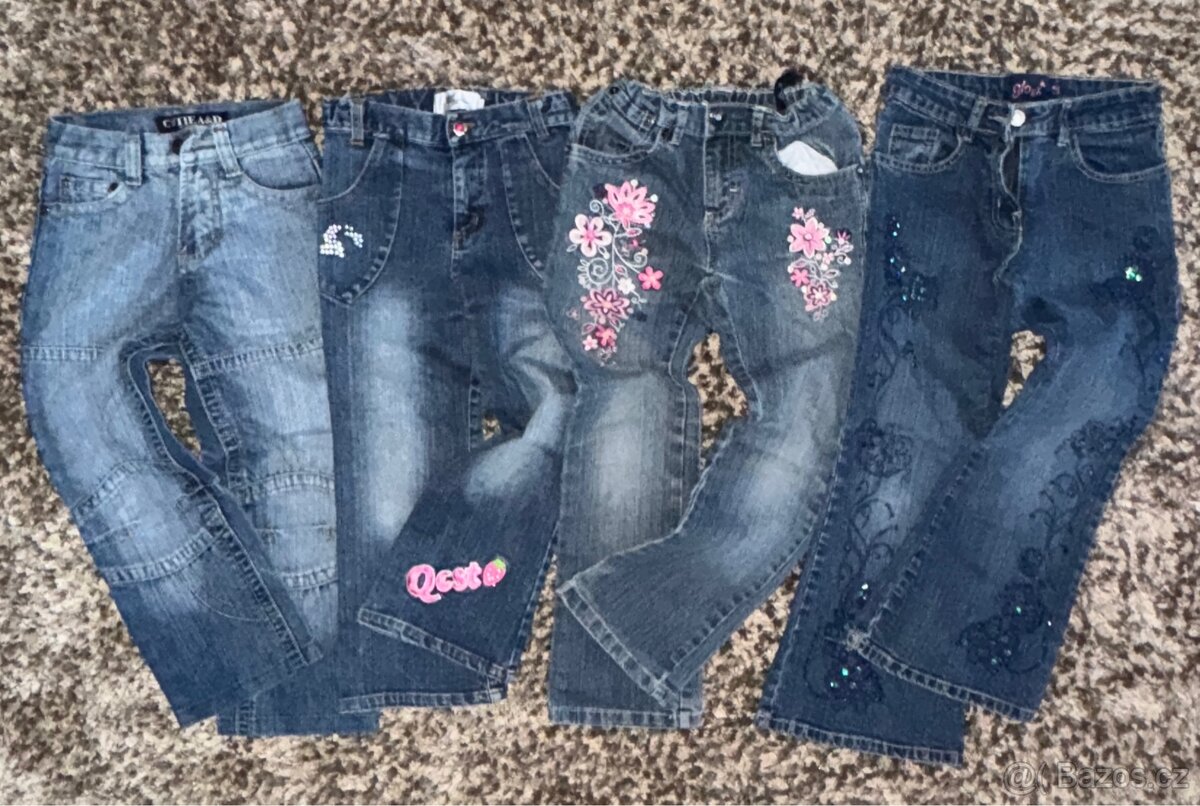 Džíny vel. 128 ( 7-8 let )