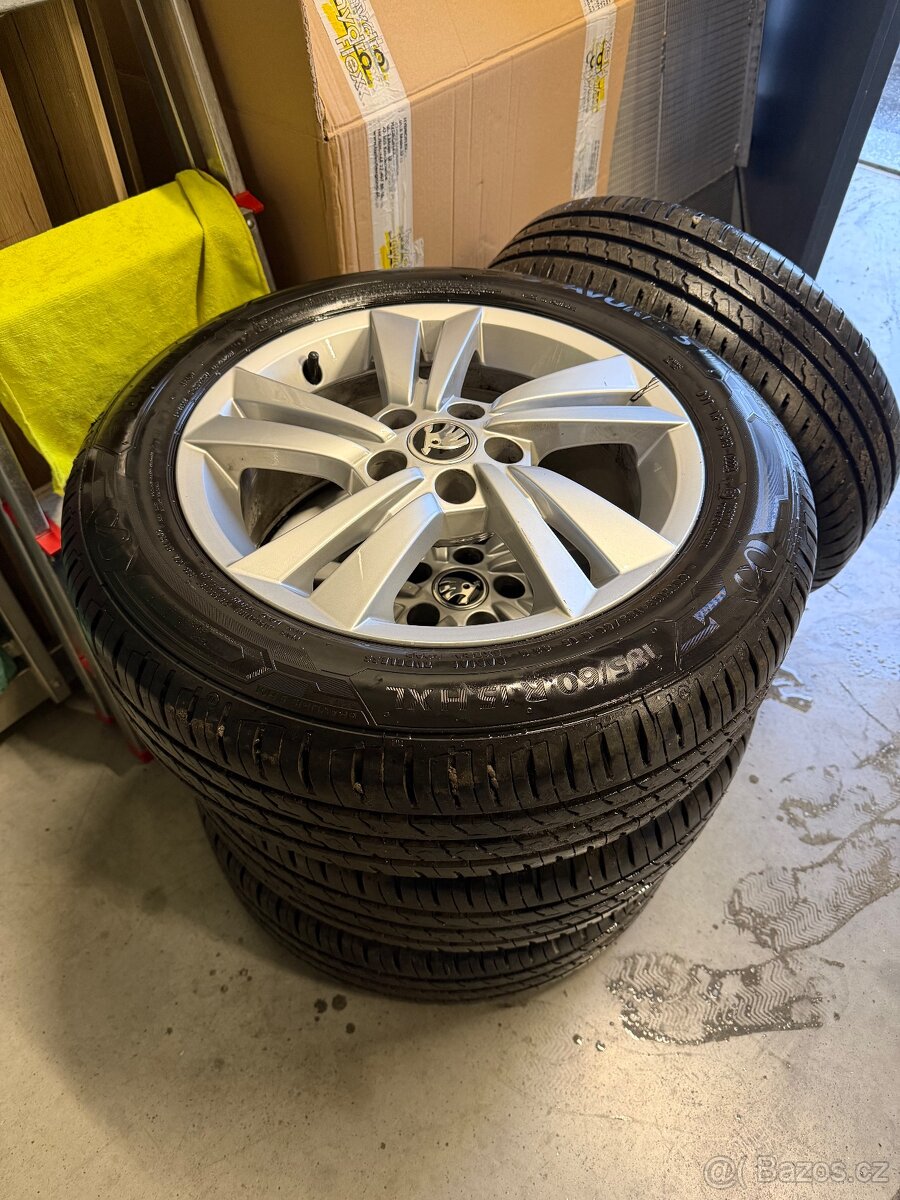 5x100 r15 originál škoda