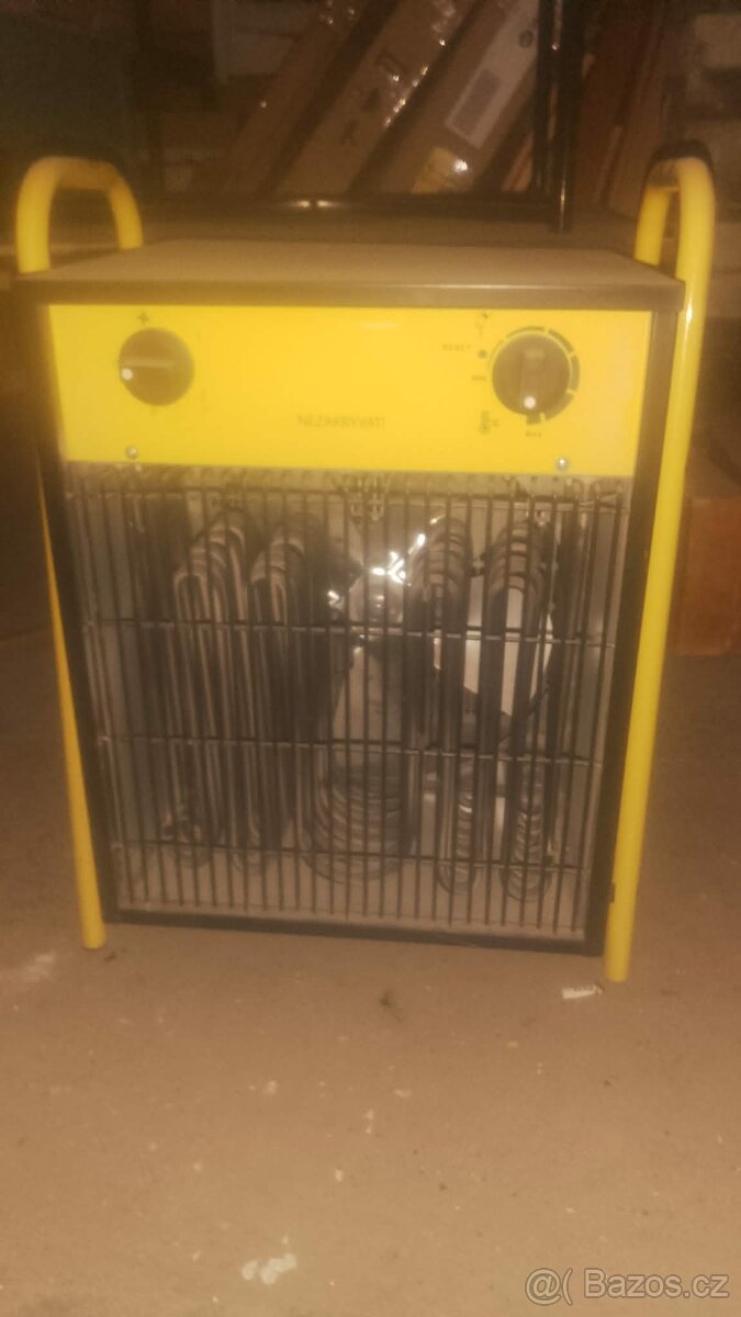 Elektrické topidlo Professor 15kW