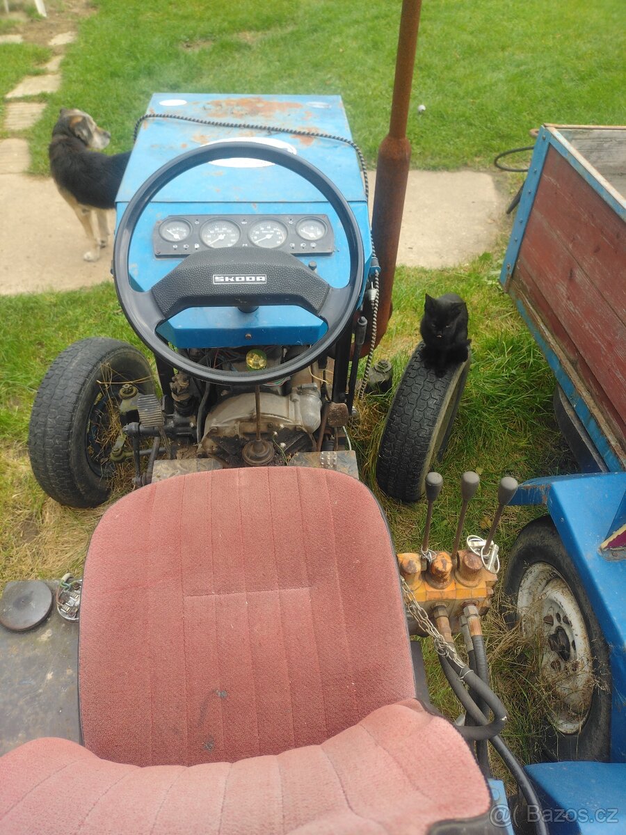 Malotraktor domácí výroby