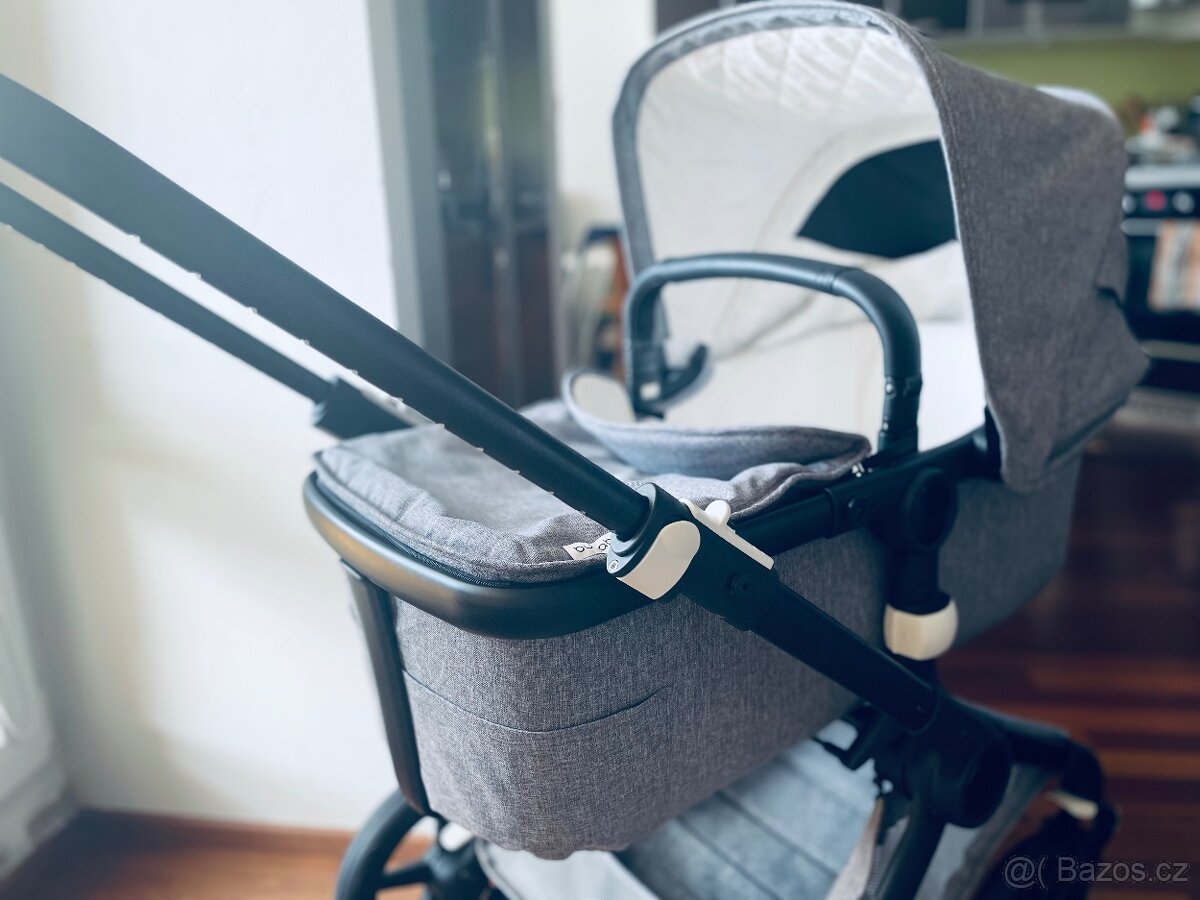 Bugaboo Fox2 Grey Melange - dvojkombinace v top stave