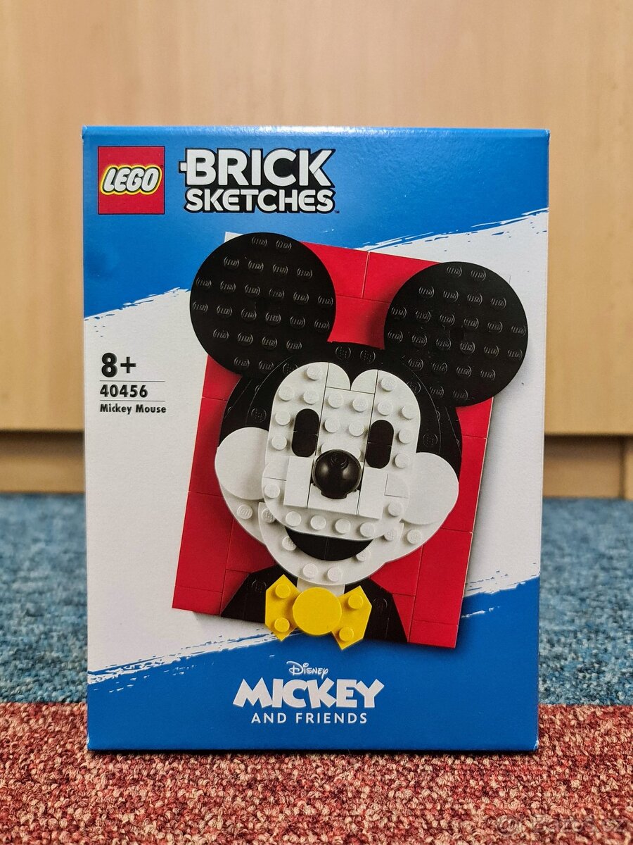 LEGO Brick Sketches 40456 - Myšák Mickey