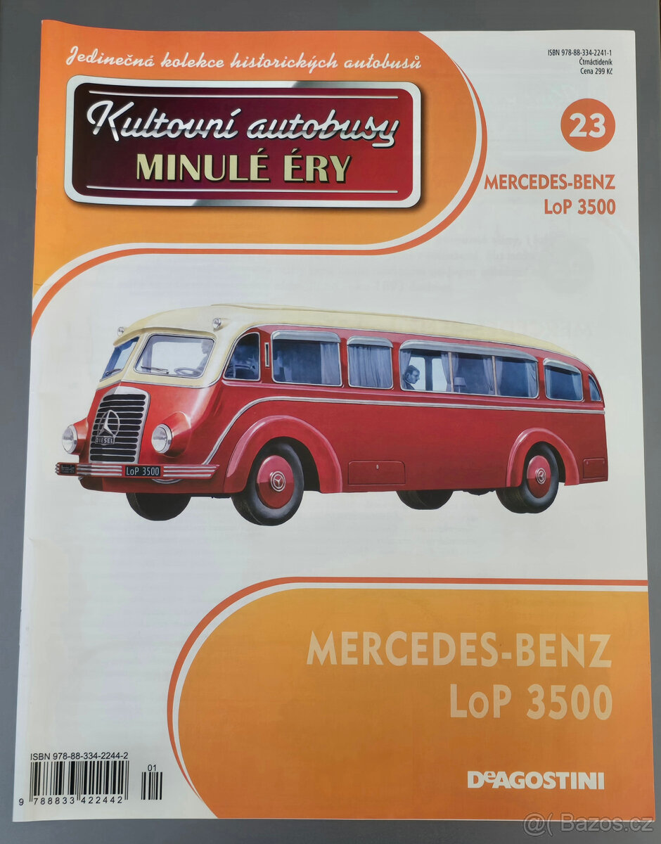 Model MERCEDES-BENZ LoP 3500 (Kult. autobusy #23)