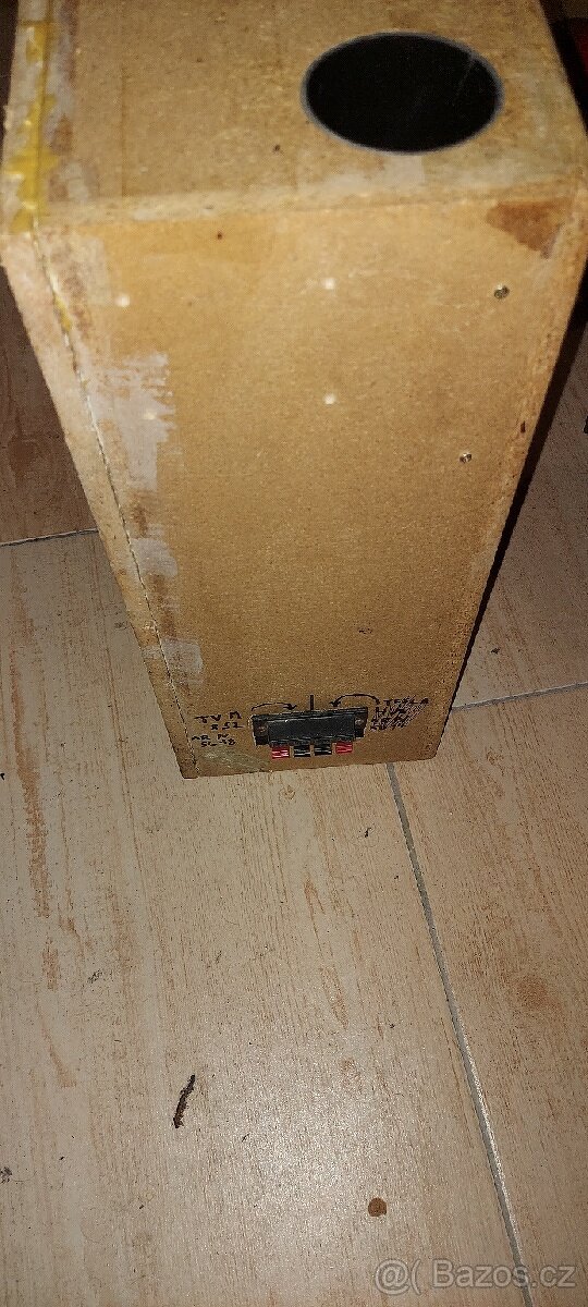 Ozvučnice subwoofer 2x 165mm basové repro použity