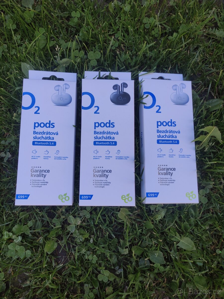 Nové O2 pods