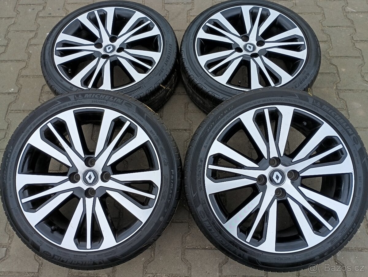 Originál alu disky Renault Clio 4x100 R17