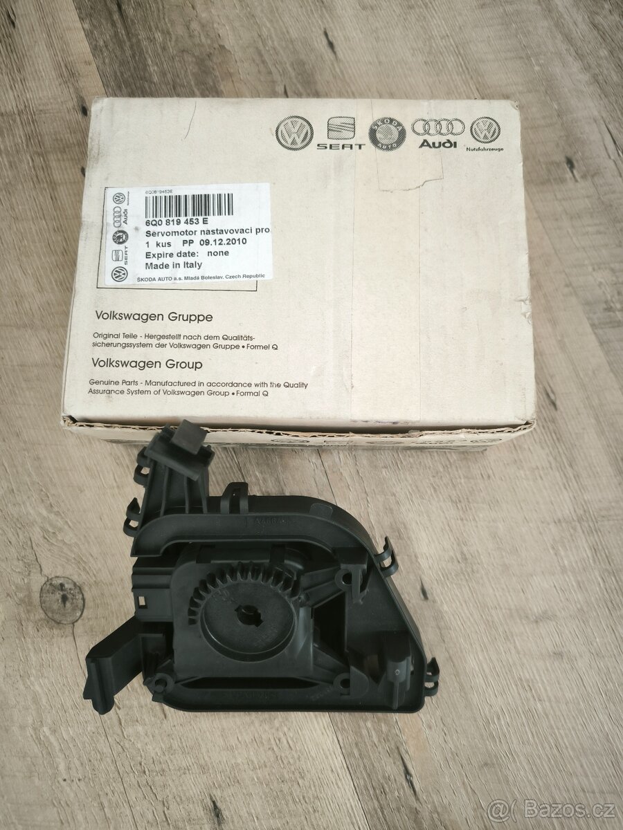 Servomotor topení Škoda