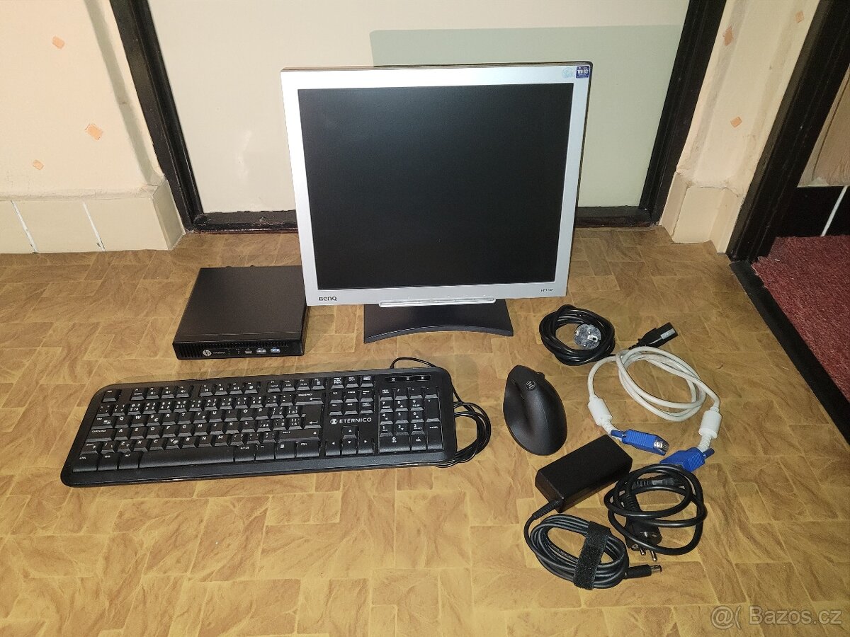 Prodám kompletní pc sestavu s HP Elitedesk 800 G2 mini