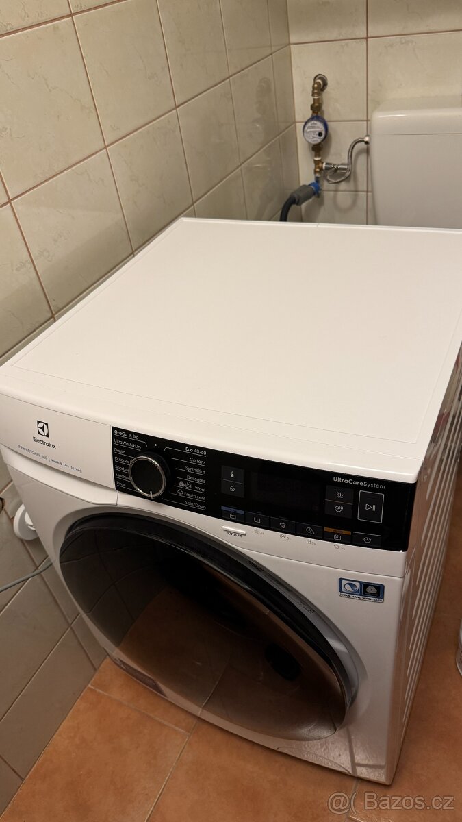 Pračka se sušičkou Electrolux EW8WN261B, 10/6kg