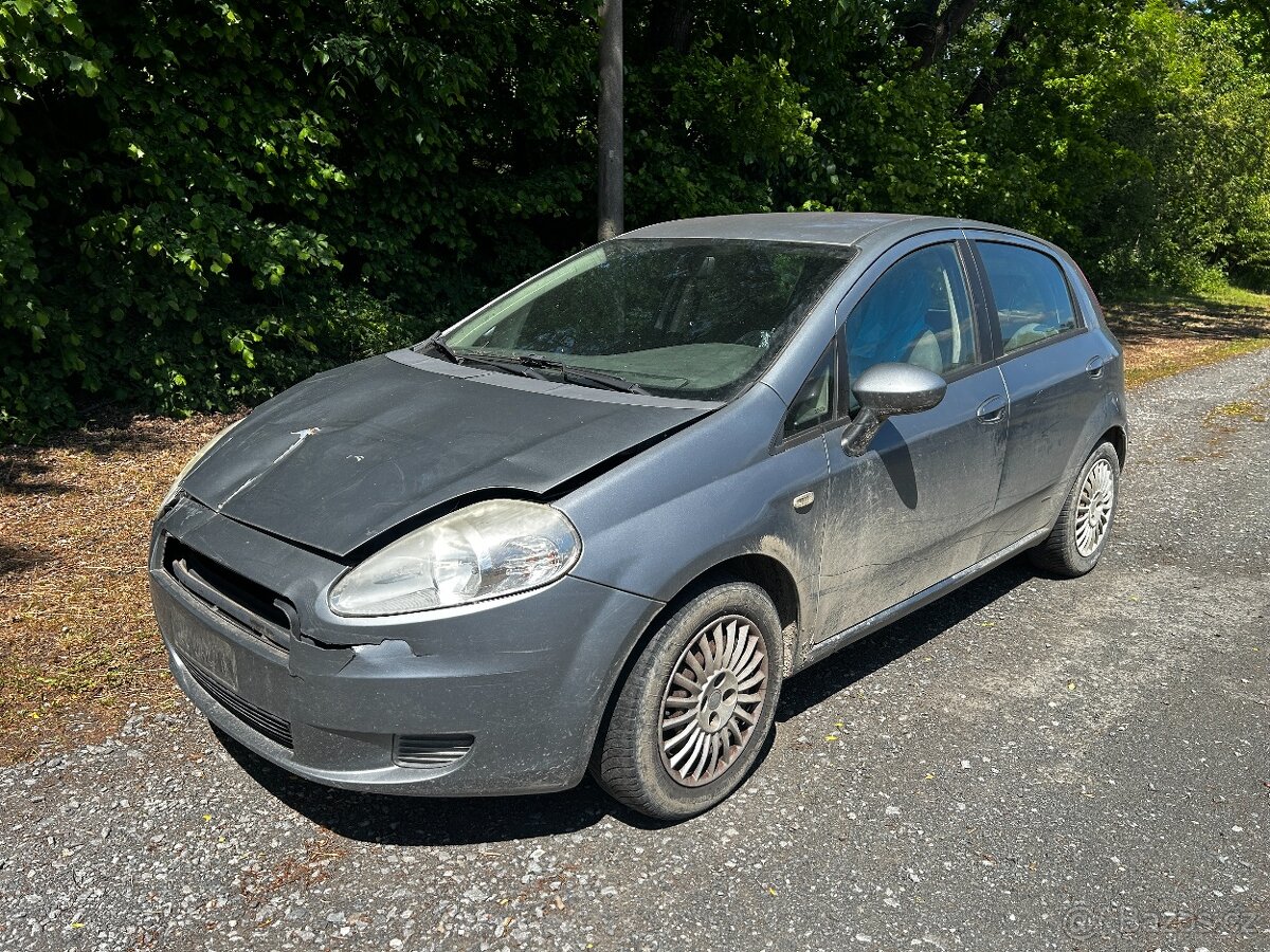 Fiat Punto 1,3 JTD 66kW r.v. 2006, motor ok, bez koroze