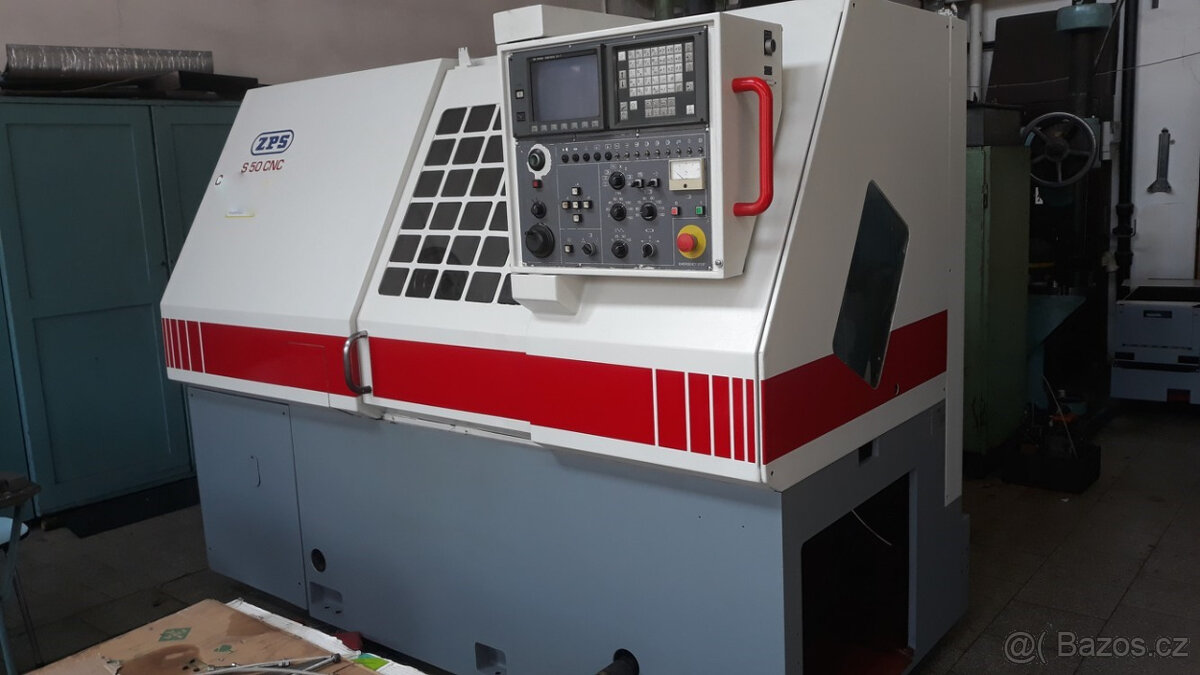 CNC soustruh S 50 CNC po generální opravě