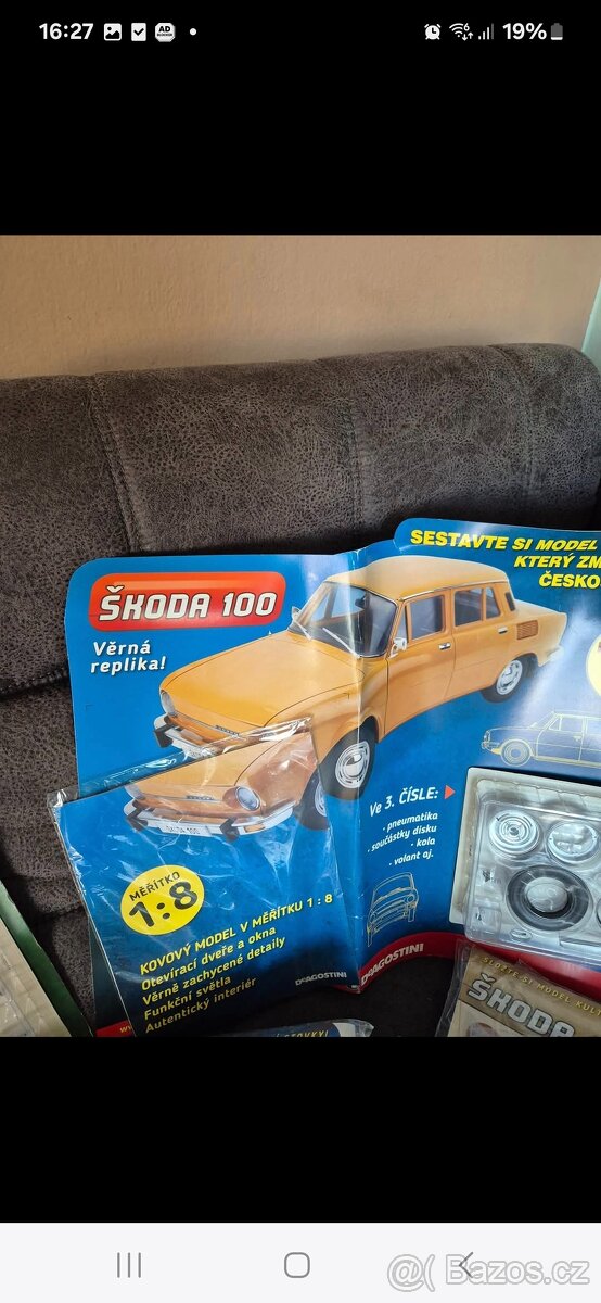 Škoda model 100 měřítko 1:8