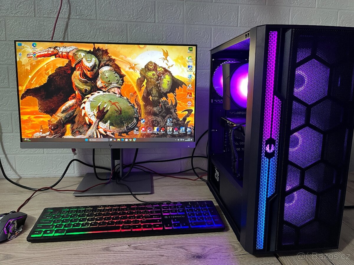 Herní PC-i7-16GB-RTX 2060 6GB- Wi-Fi - Bluetooth