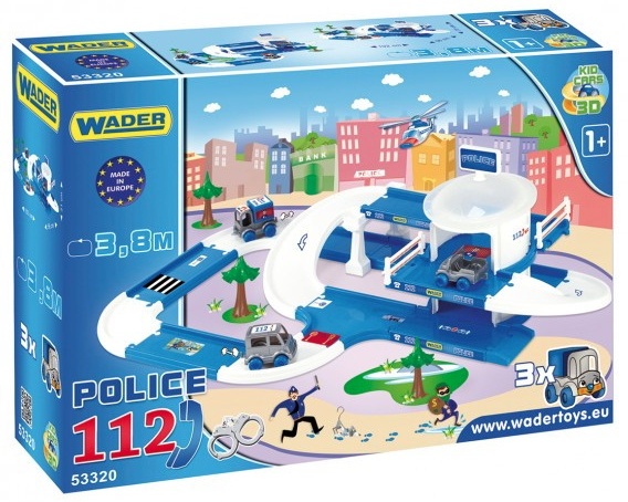 Wader Kid Cars 3D Policie dráha