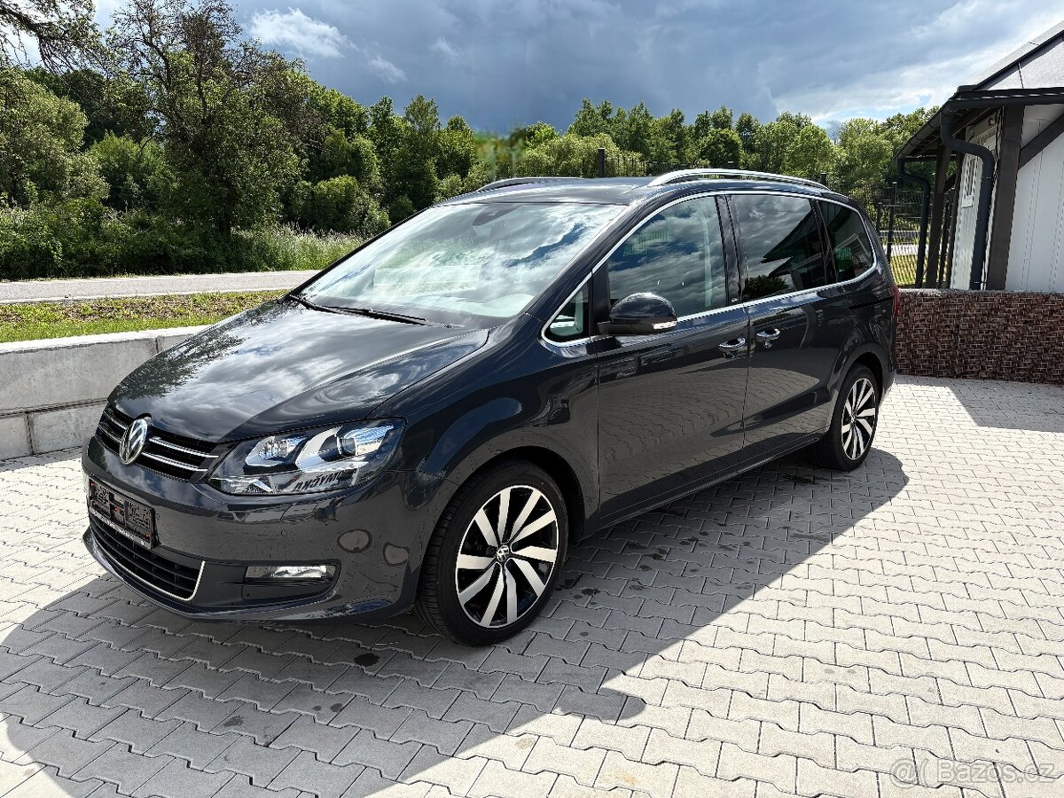 VW Sharan 2.0 Tdi ALLSTAR 135kw DSG BI-Xenony Navi Závěs