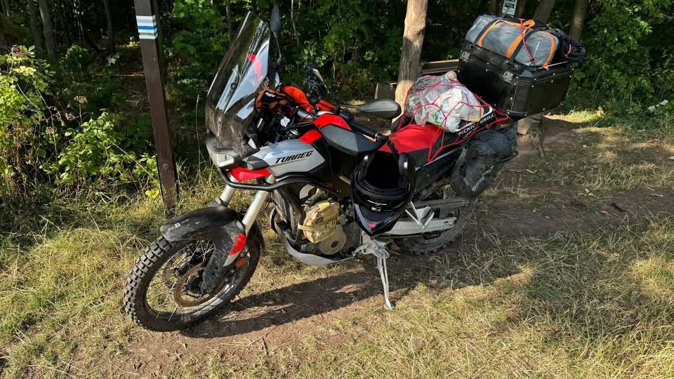Turistický plexi štít Aprilia Tuareg