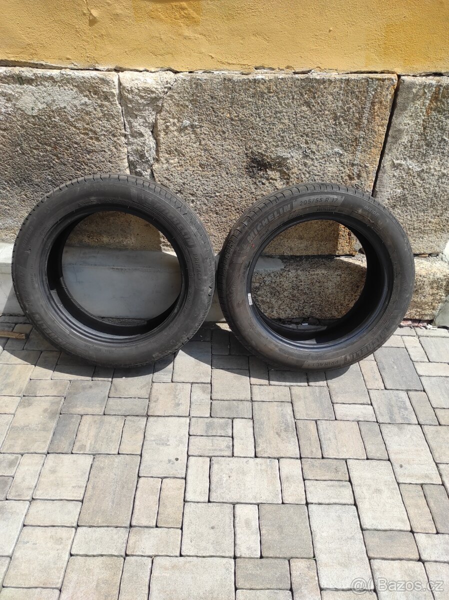 Letní pneu Michelin 205/55/17. Zimní pneu 205/55/17