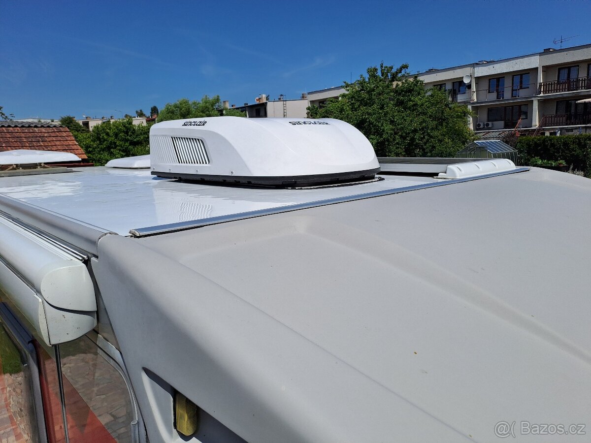 Klimatizace Sinclair ASV25 BS na karavan-obytné auto