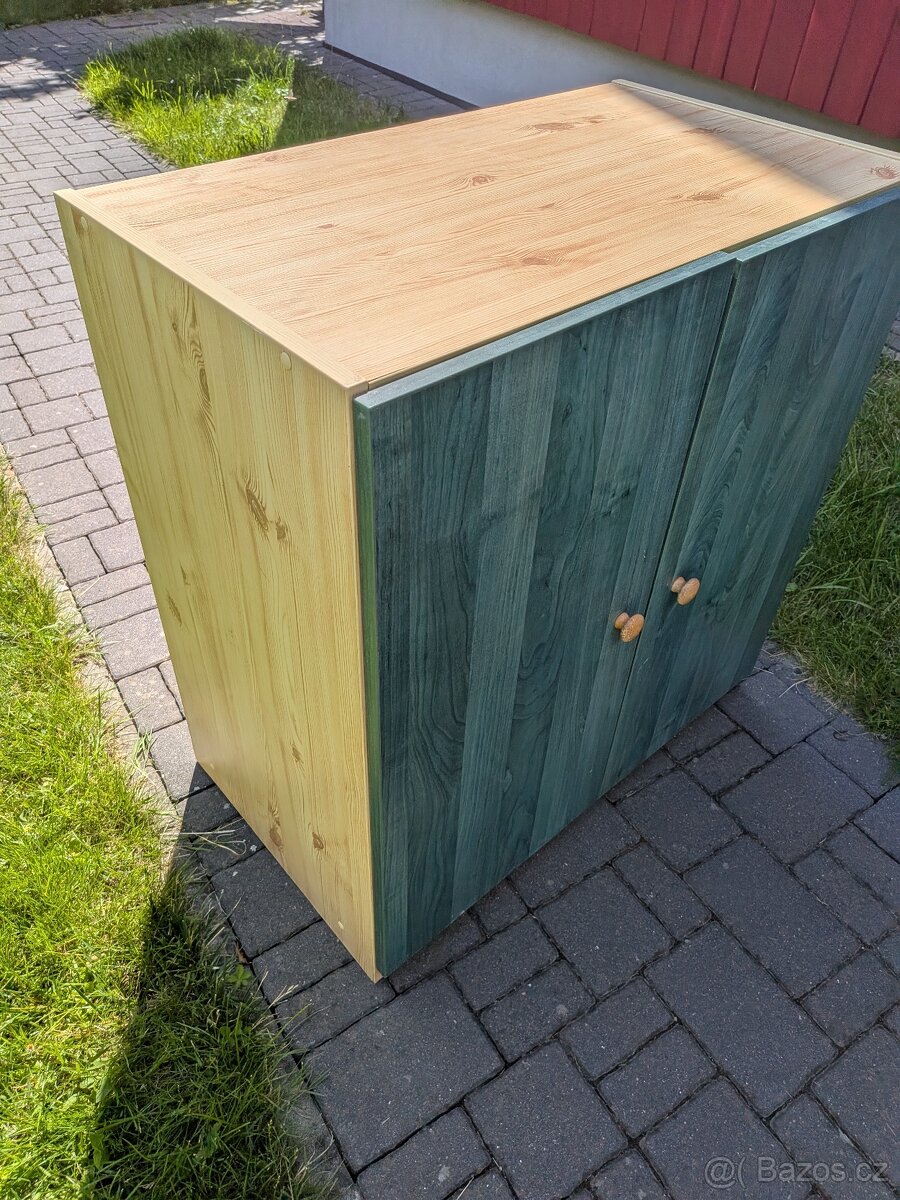 Skříňka lamino Bříza