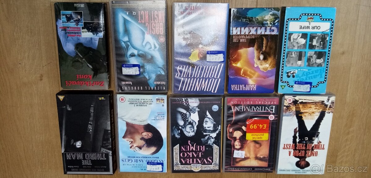 VHS - originál videokazety