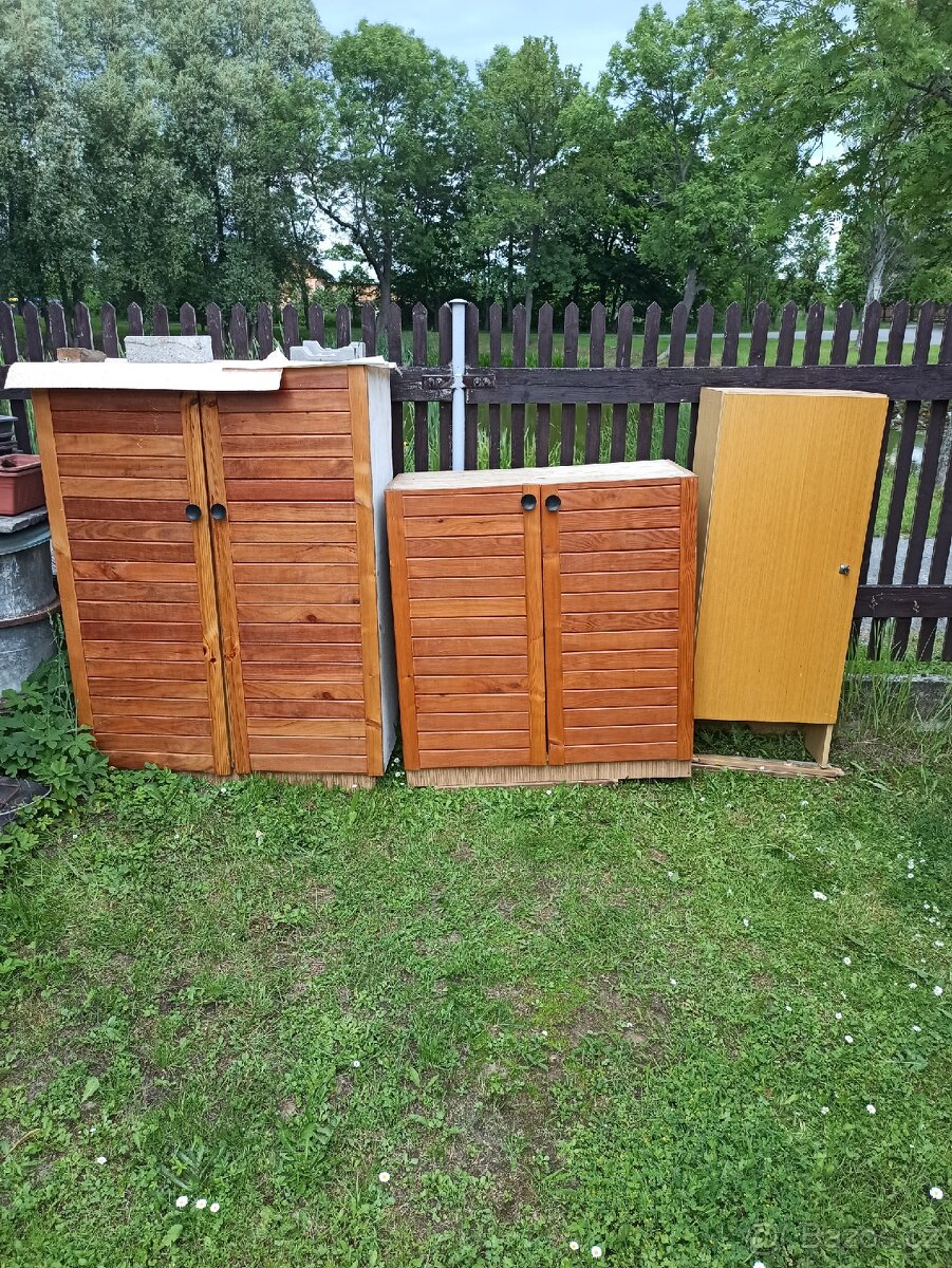 Skříně do garáže, zahradu atd.