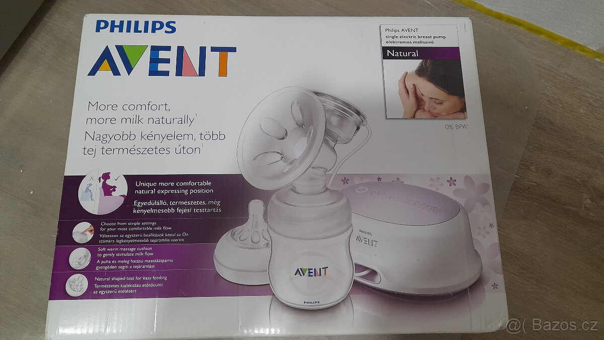 Odsávačka mateřského mléka Philips Avent - elektrická