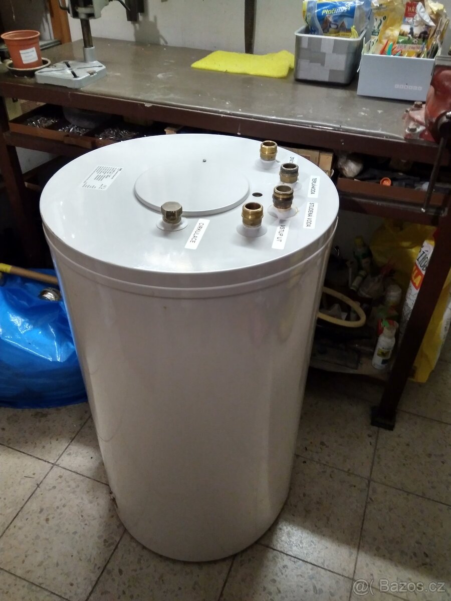 Nepřímotopný ohřívač stacionární 120l.