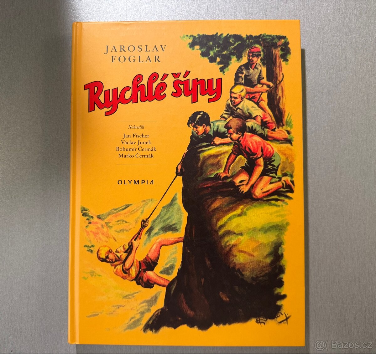 Kniha Rychlé šipy Jaroslav Foglar
