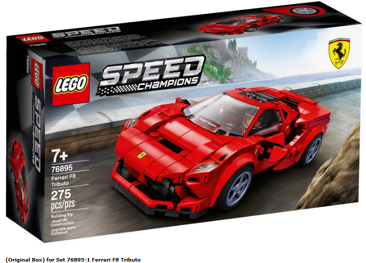Lego 76895 - Speed Champions - Ferrari F8 Tributo
