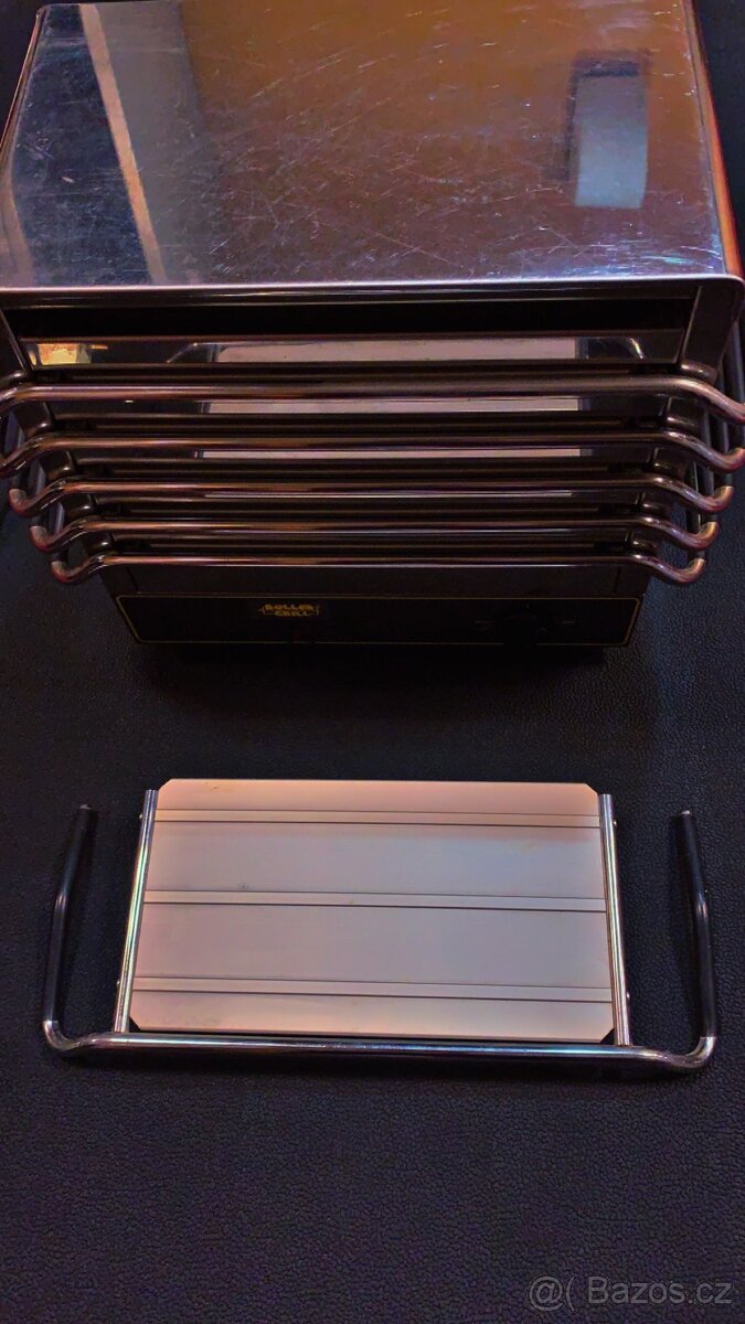 Ohřívač talířů deskový roller grill