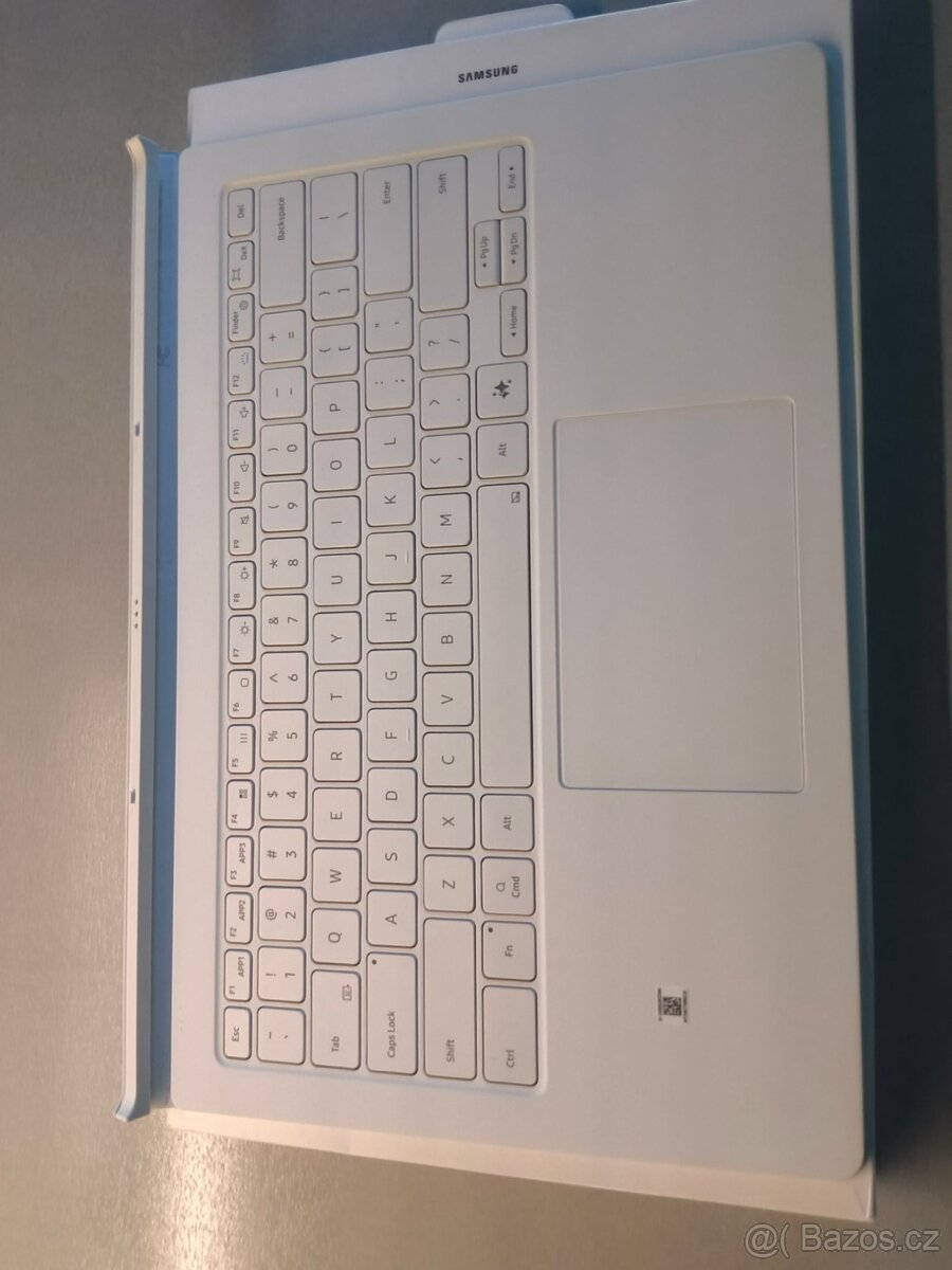 pouzdro klávesnice Samsung pro tablety S9 a S10 ultra - bílá