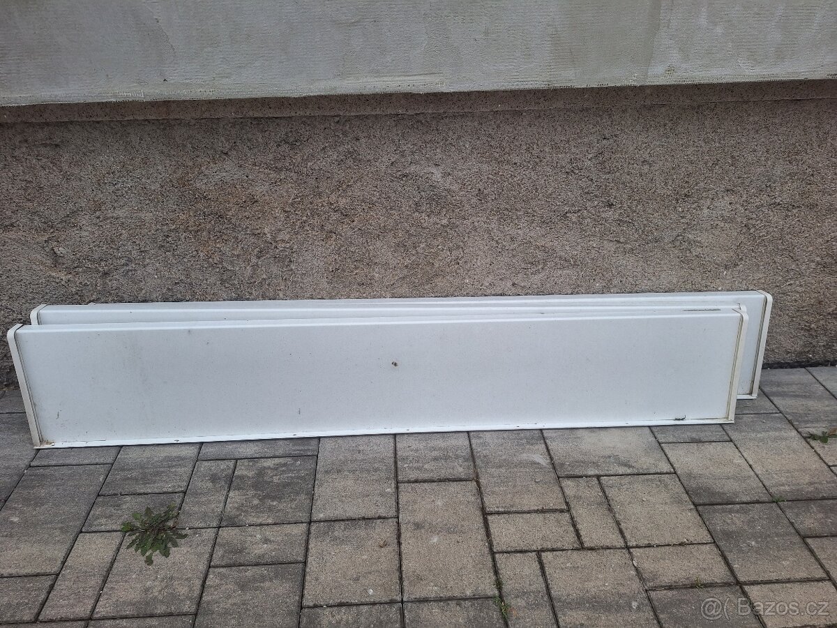 Prodám kvalitní venkovní parapety z pevného plechu