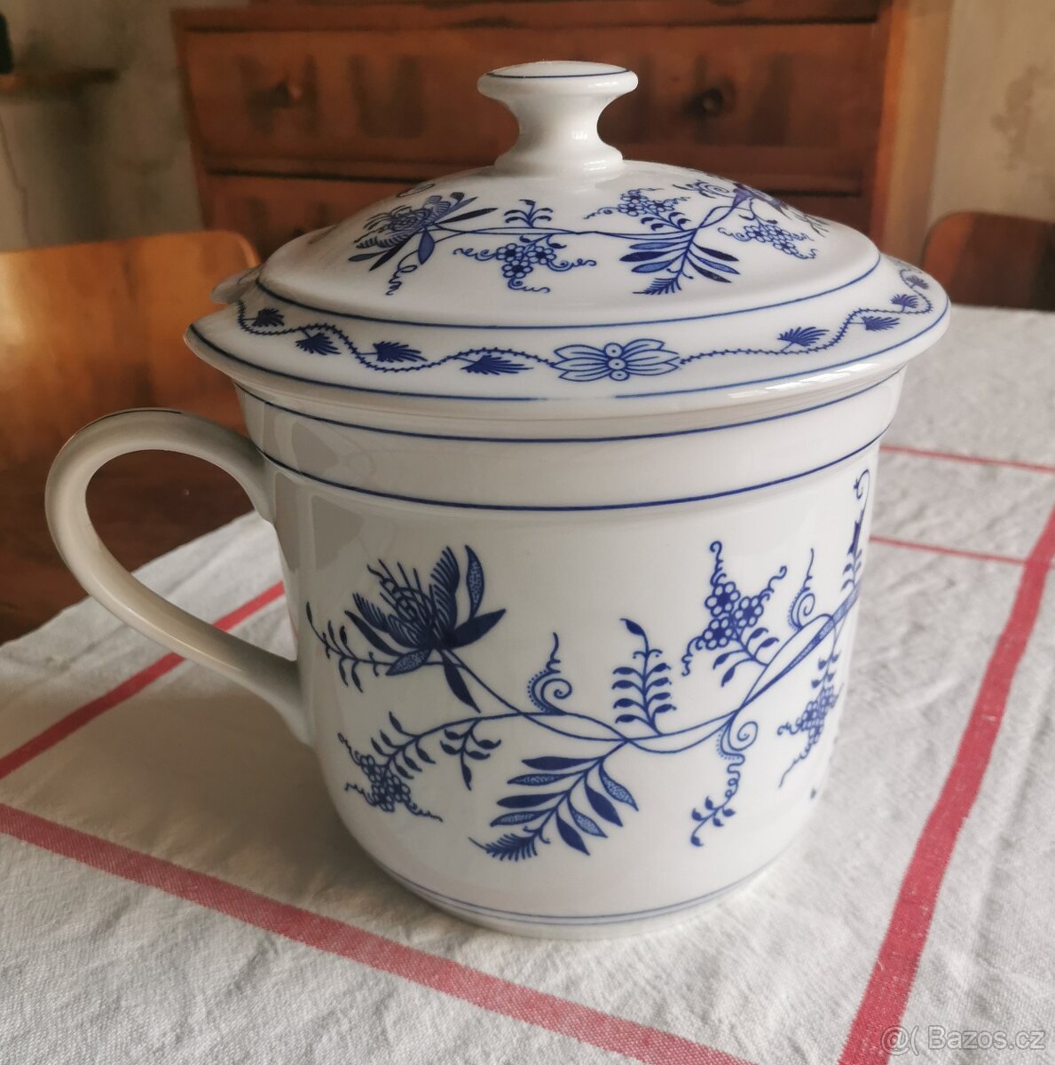 Velký hrnek 3 l s víkem cibulák