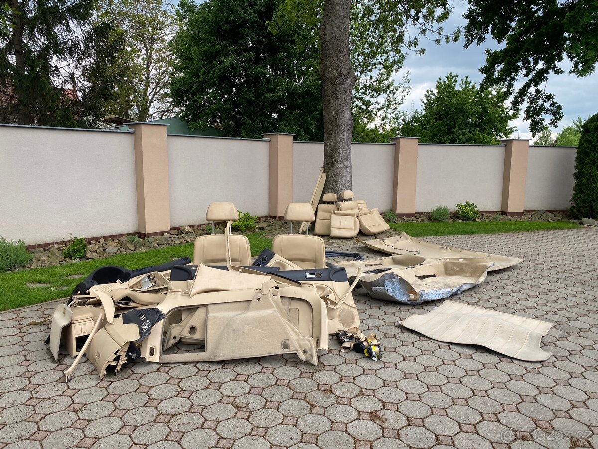 Béžový interiér passat b5,5