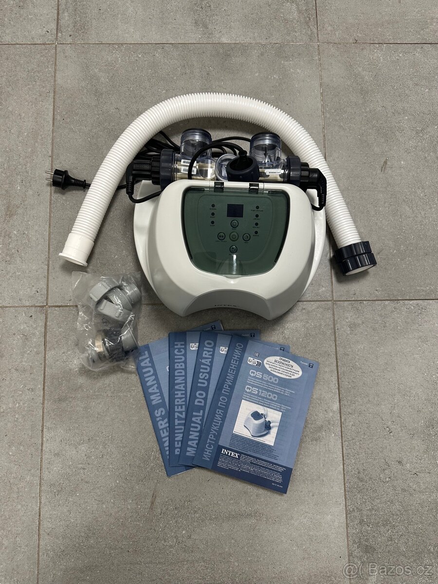 Prodám solinový chlorinátor Intex QS500