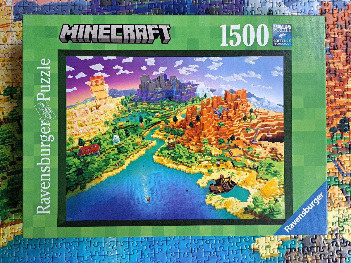 Puzzle 1500 Ravensburger/Minecraft