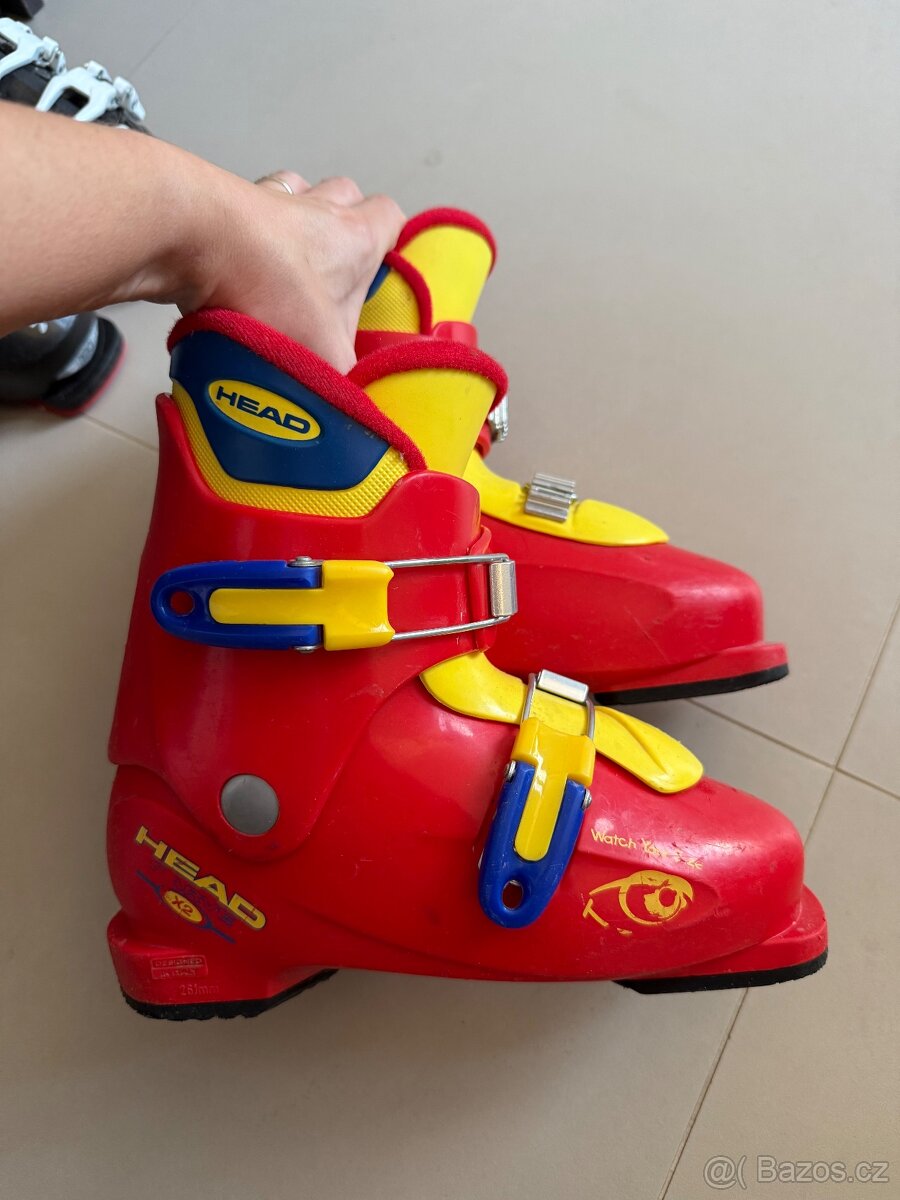 Lyžáky dětské Head na nohu 21-22,5cm