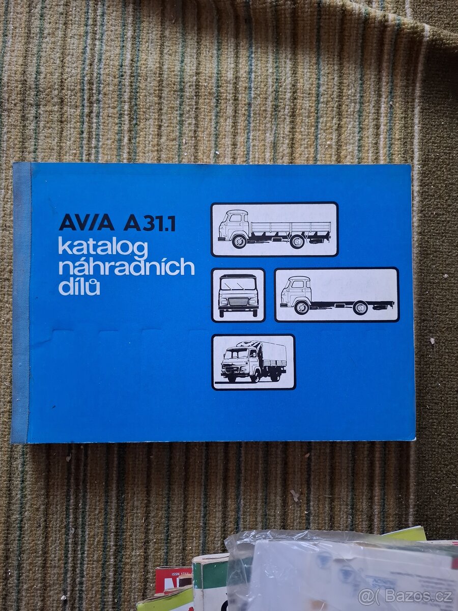 Katalog náhradních dílů Avia A31.1