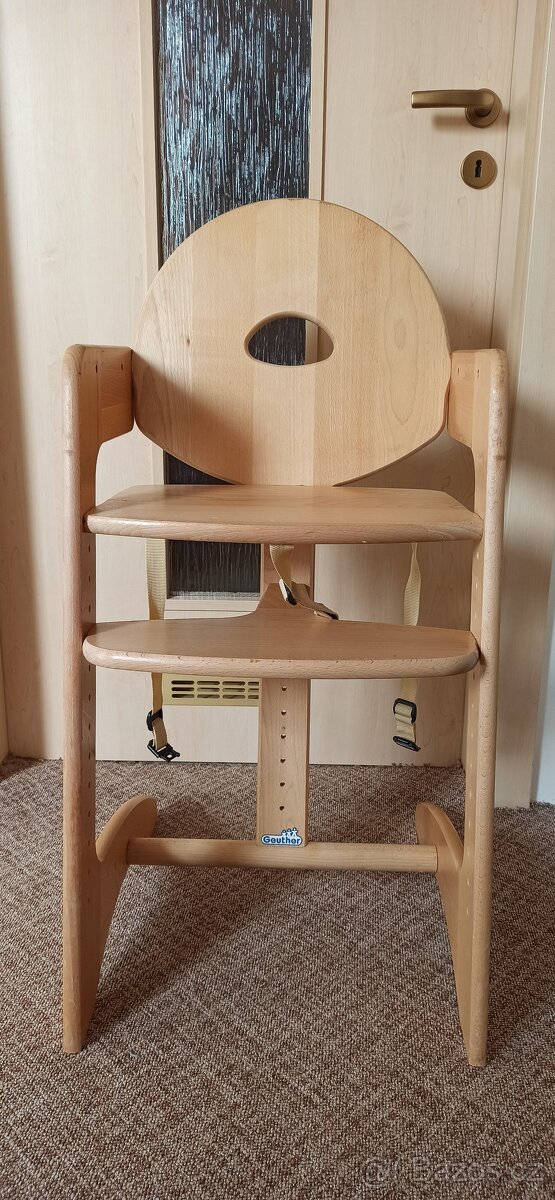 Dětská jídelní rostoucí židle