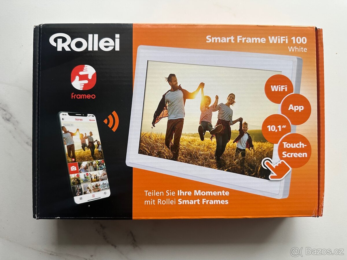 Digitální fotorámeček Rollei Smart Frame WiFi 100 bílý