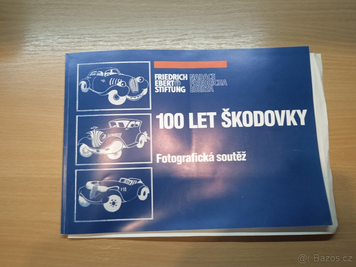 100 let Škodovky - originální brožura z fotosoutěže, unikát