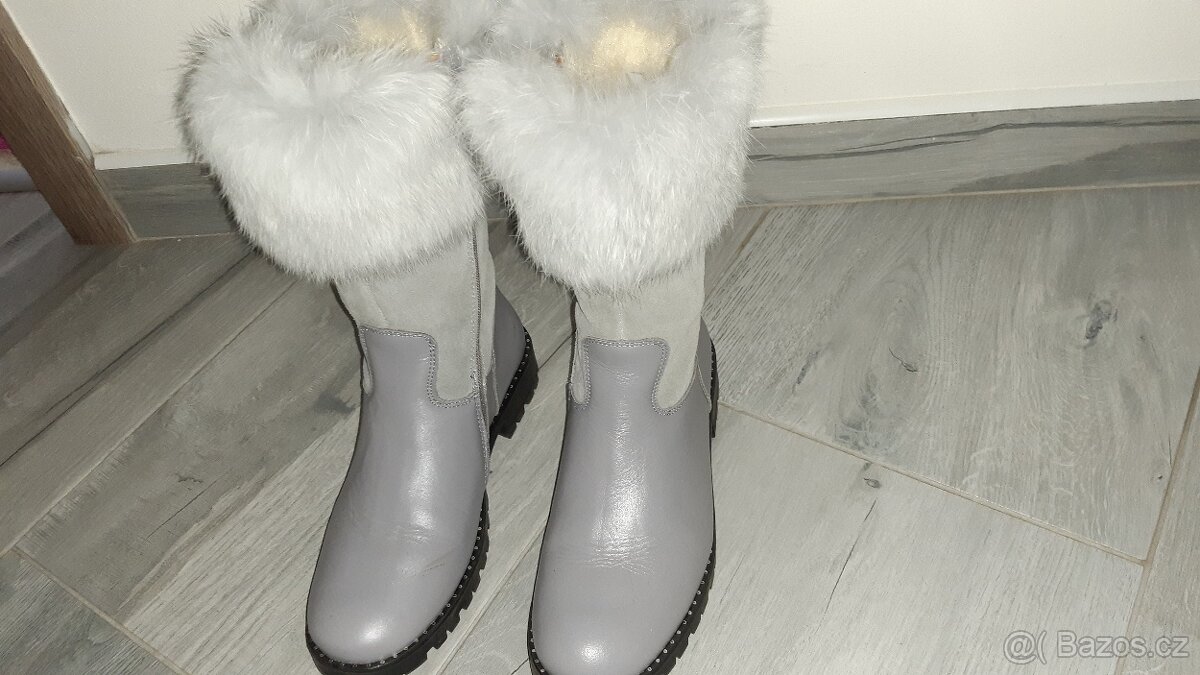 Dámské dívčí kozačky