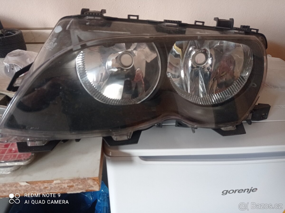 E46 přední světla sedan/tour fl