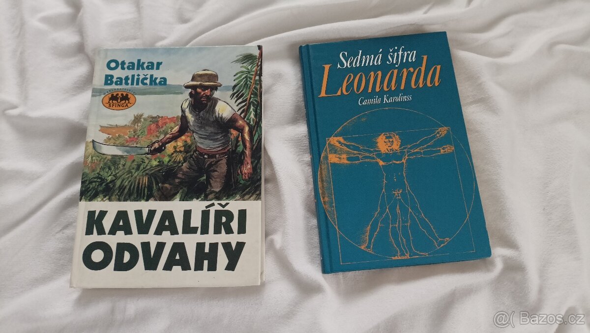 (Knihy)Otakar Batlička Kavalíři odvahy a sedmá šifra Leonard