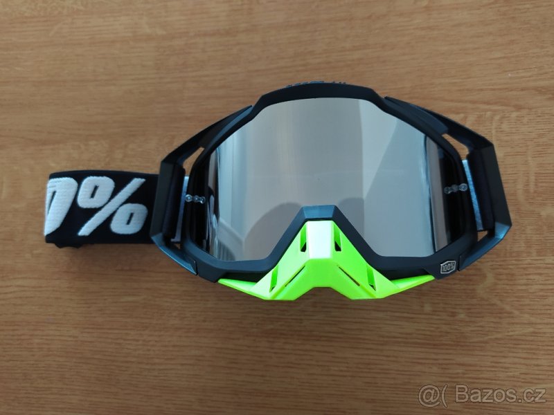 Brýle na motorku/lyže/snowboard green nose