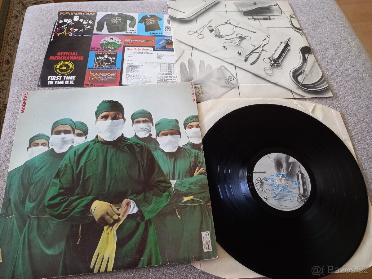RAINBOW “Difficult to Cure” /Polydor 1982/rozkl. ob+orig. vn